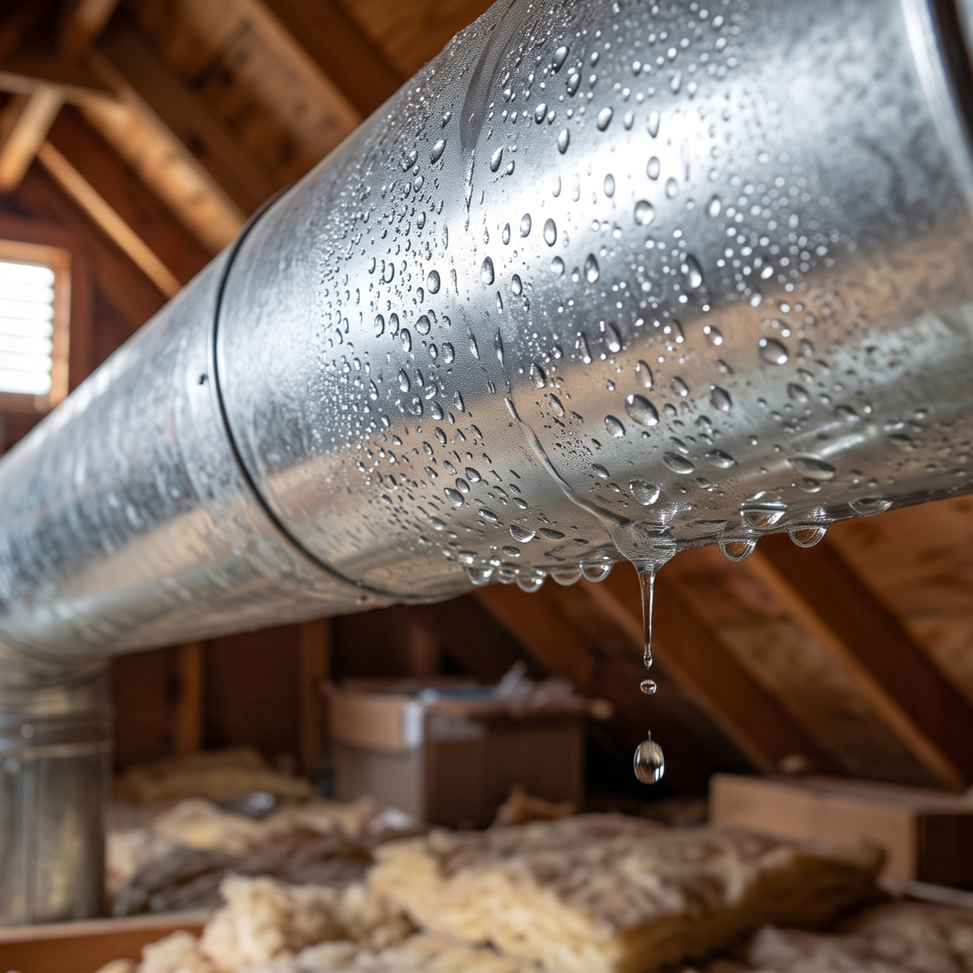 Condensation Dripping From Your Ductwork? What It's Telling You