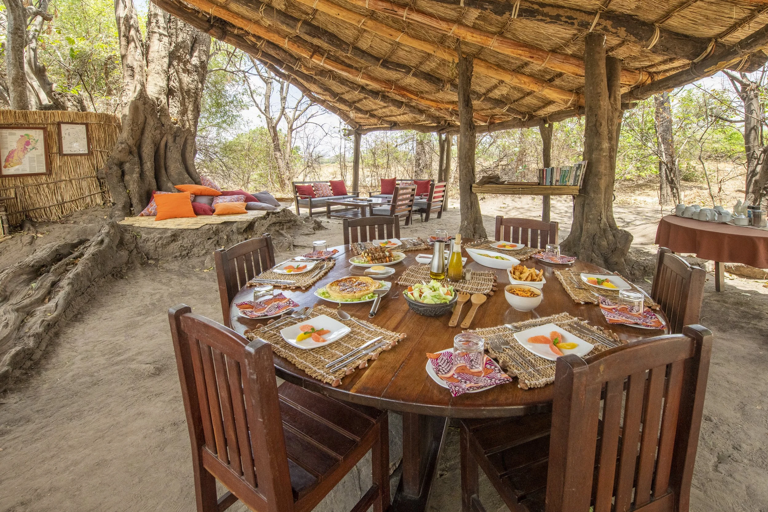 Lunch in the bush