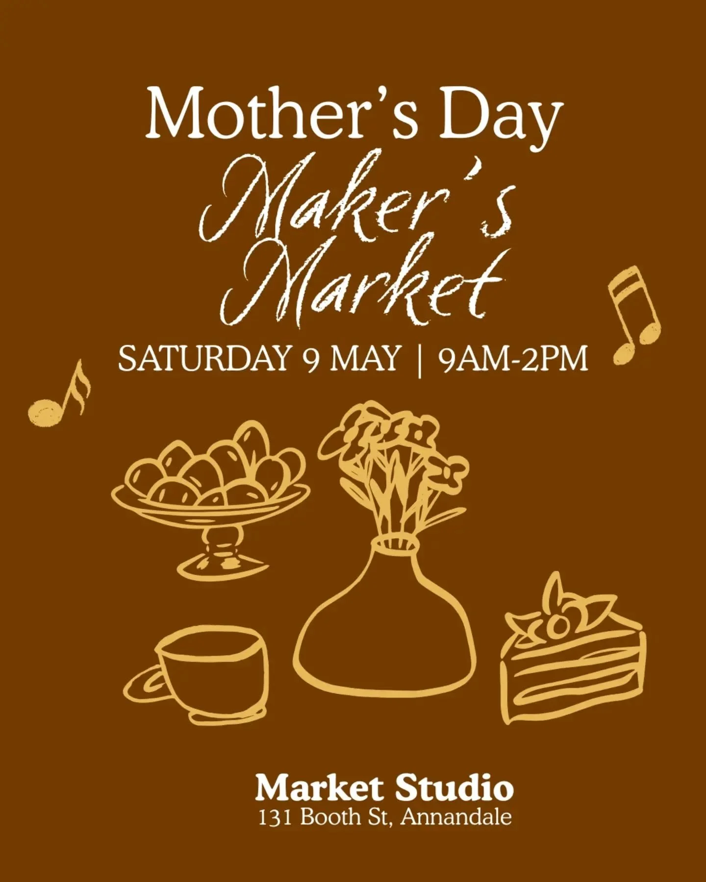 Celebrate the mother figures in your life with a morning of local creativity at the our Mother&rsquo;s Day Maker&rsquo;s Market! ✨

​Join us on Saturday, 9th May, from 9am to 2pm for a specially curated gathering of local makers. Whether you are look