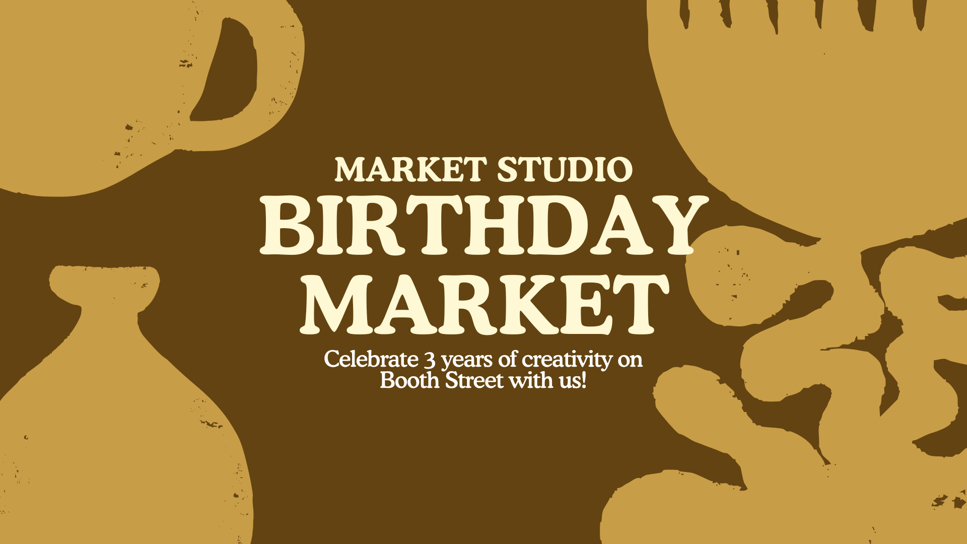 Market Studio TURNS 3! Birthday Market