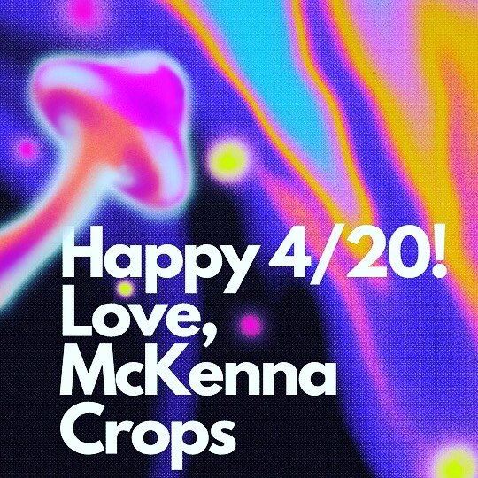 Let's take a moment to appreciate the beauty of nature and the power of the plant 🌱💚 Happy 4/20 from @mckennacropscbd ! May your day be filled with joy, laughter, and plenty of tokes. #420vibes #MckennaCrops