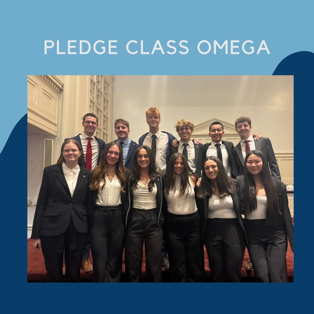 Last week, we officially welcomed members of Pledge Class Omega into our brotherhood. We are so proud of their dedication to growth throughout their time in the personal development program. We are so excited for each of you, and cannot wait to conti