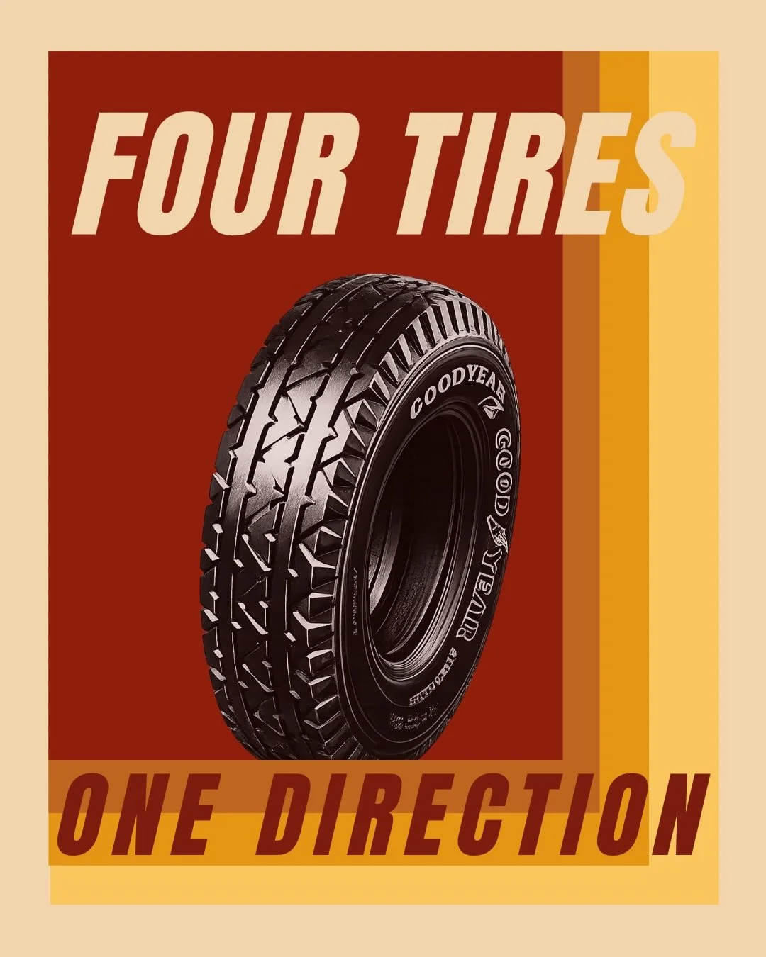 Four pillars. Four tires. One brotherhood, together. 

Each pillar keeps us grounded, moving forward and heading in the same direction together. 

#fourpillars #sigmaomegaupsilon #rush