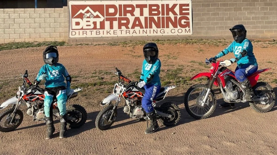 Dirt Bike Training Learn to Ride a Dirt Bike Ride our Practice Track