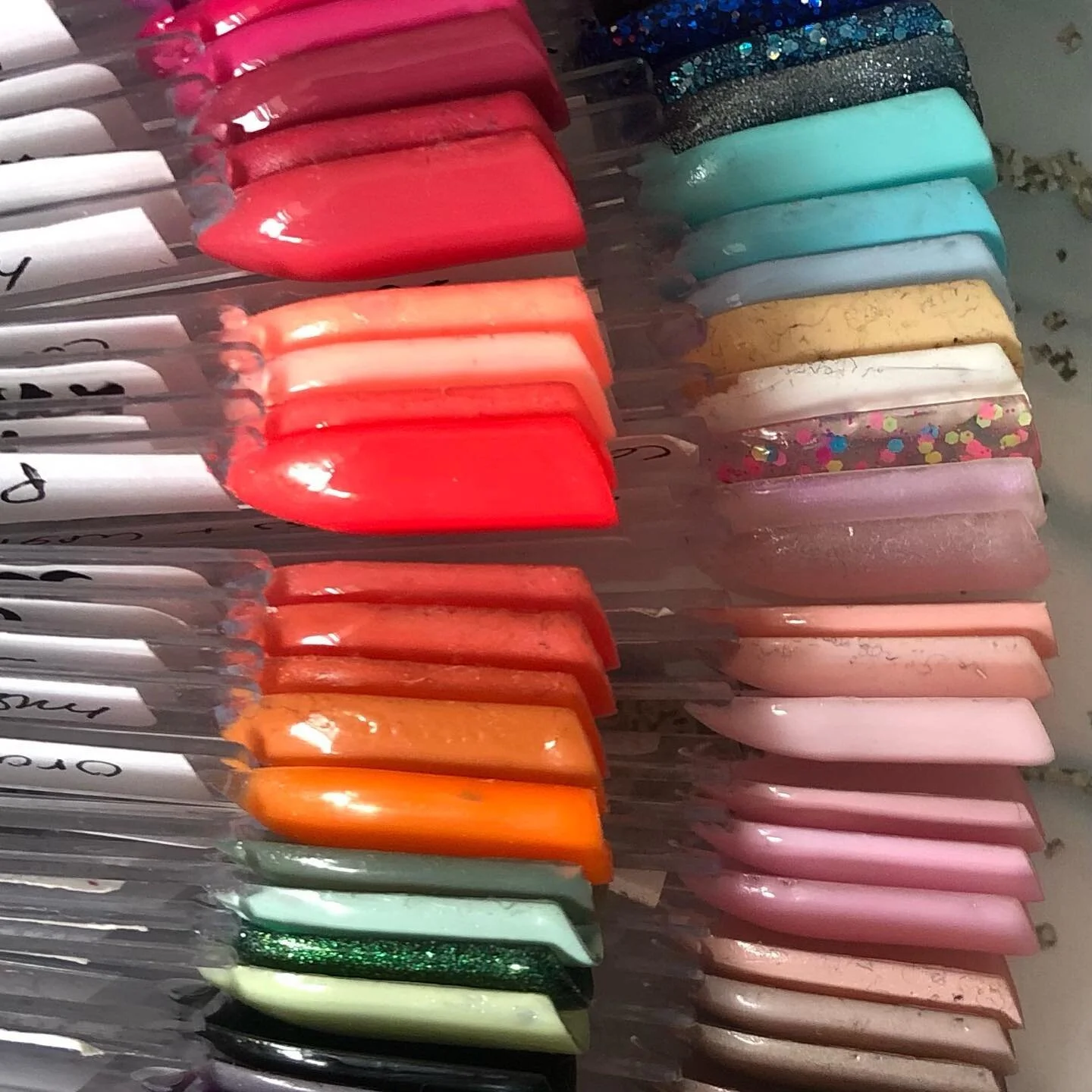 Booking a manicure or pedicure is the easy bit&hellip;.choosing the colour is a different story 🤣