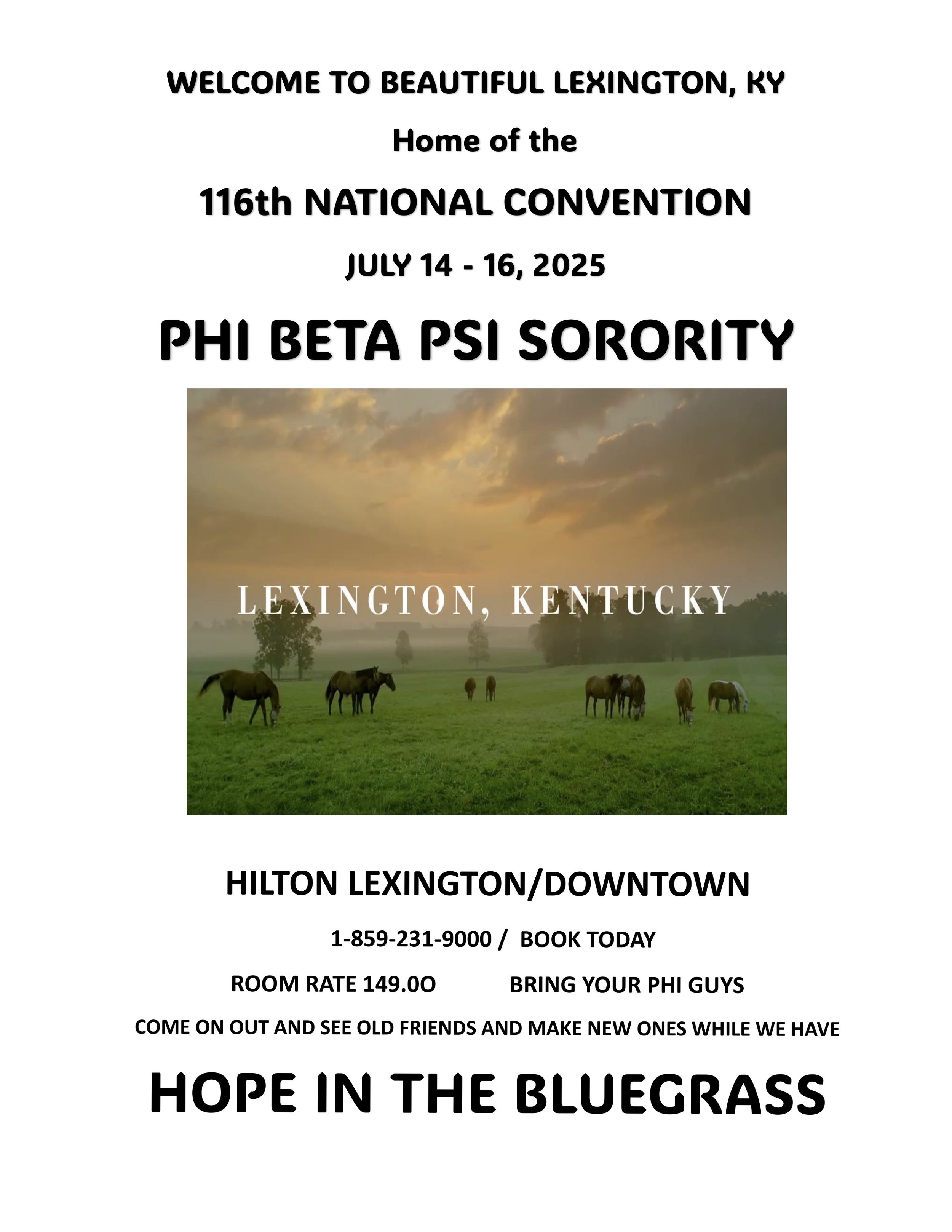 Events — Phi Beta Psi Sorority