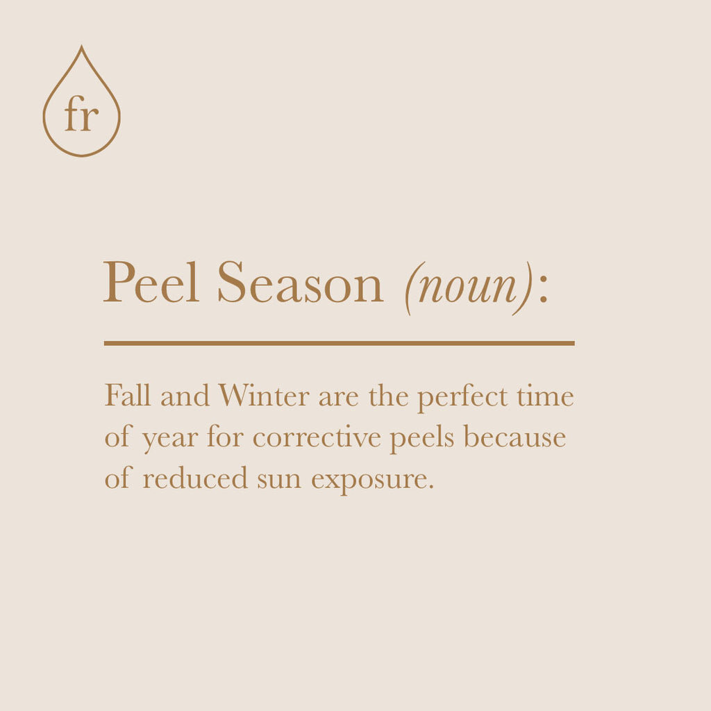 BIG SZN in SKINCARE, *PEEL SEASON*

In the treatment room, I've seen a lot of clients whose hyperpigmentation is more prominent due to FL summer heat and sun. This month, I will be doing deeper peel treatments in my studio to address that! Just like 