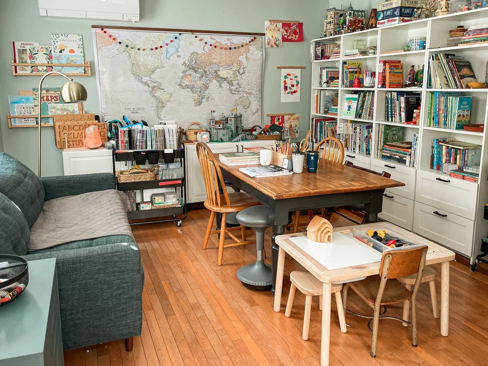 Homeschool Room Tour — Homespun Childhood