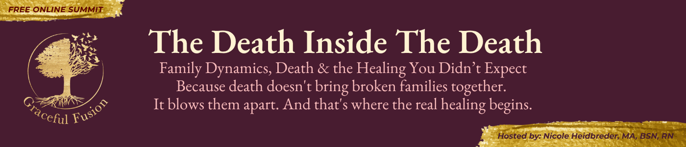 The Death Inside The Death Summit by Nicole Summit Banner