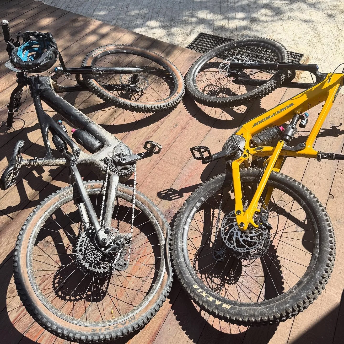 Last day of Italy ride report &hellip;

The trails are long, the rides to the top are longer &hellip;even on an e bike ! The locals that don&rsquo;t use uplifts out here must be built different ! Full respect. 
My riding was cut short yesterday after