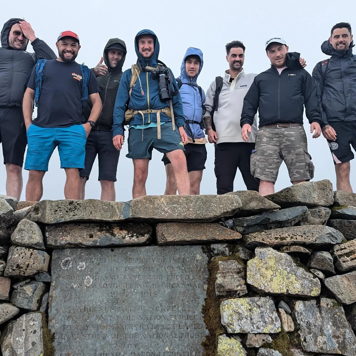 Scafell Pike via the Corridor route.
978m summit 

Proper good day on the hill and a total scenic feast. 
Last time up here I walked the Wasedale route which is a real decent leg burn and quick way to summit but the corridor tops it for views and var