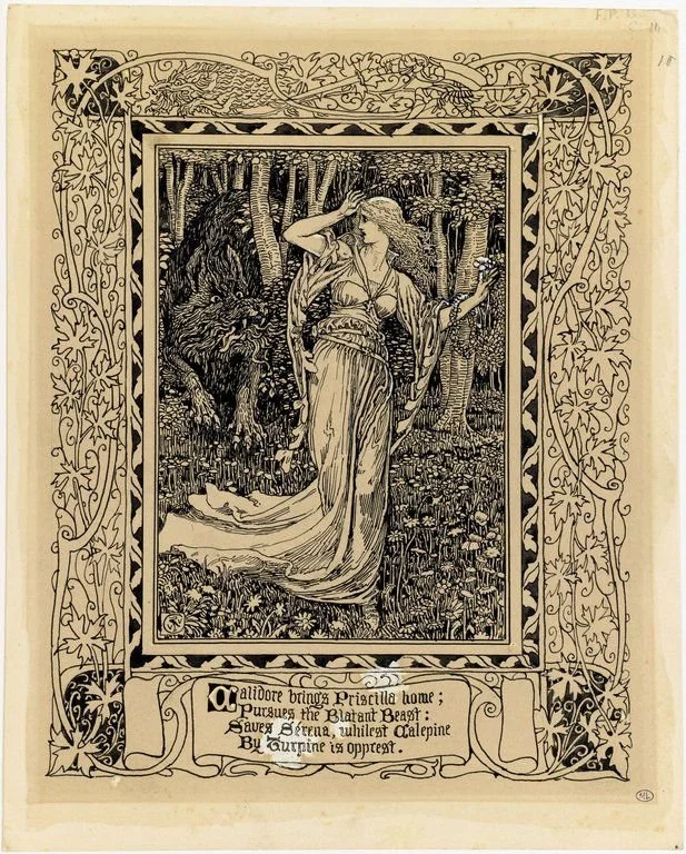 Les collections du département des arts graphiques - Illustration pour The Faerie Queene de Spenser - CRANE Walter.jpeg