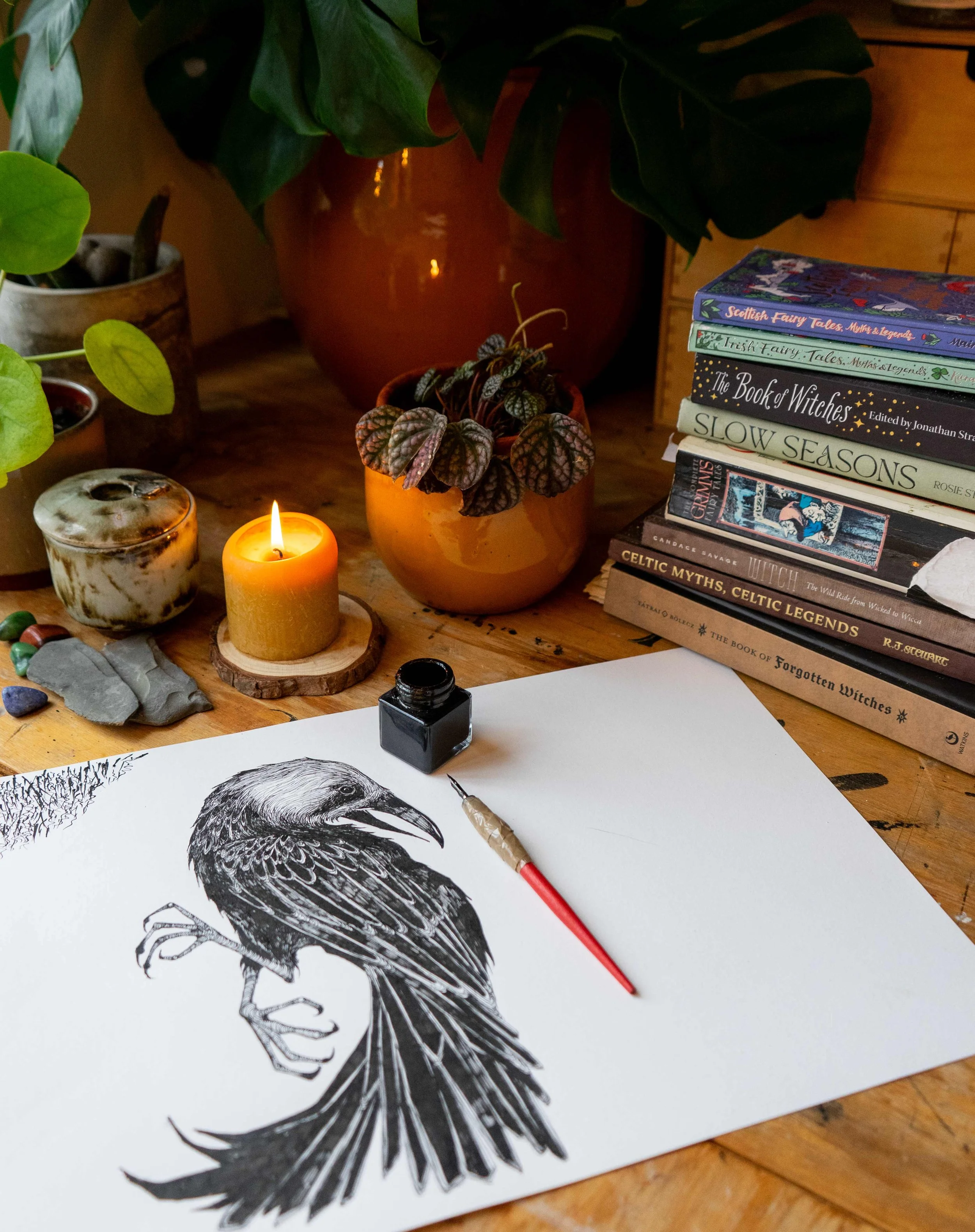 Dark Fantasy Illustration - Live Online Course - Starts 20th of October