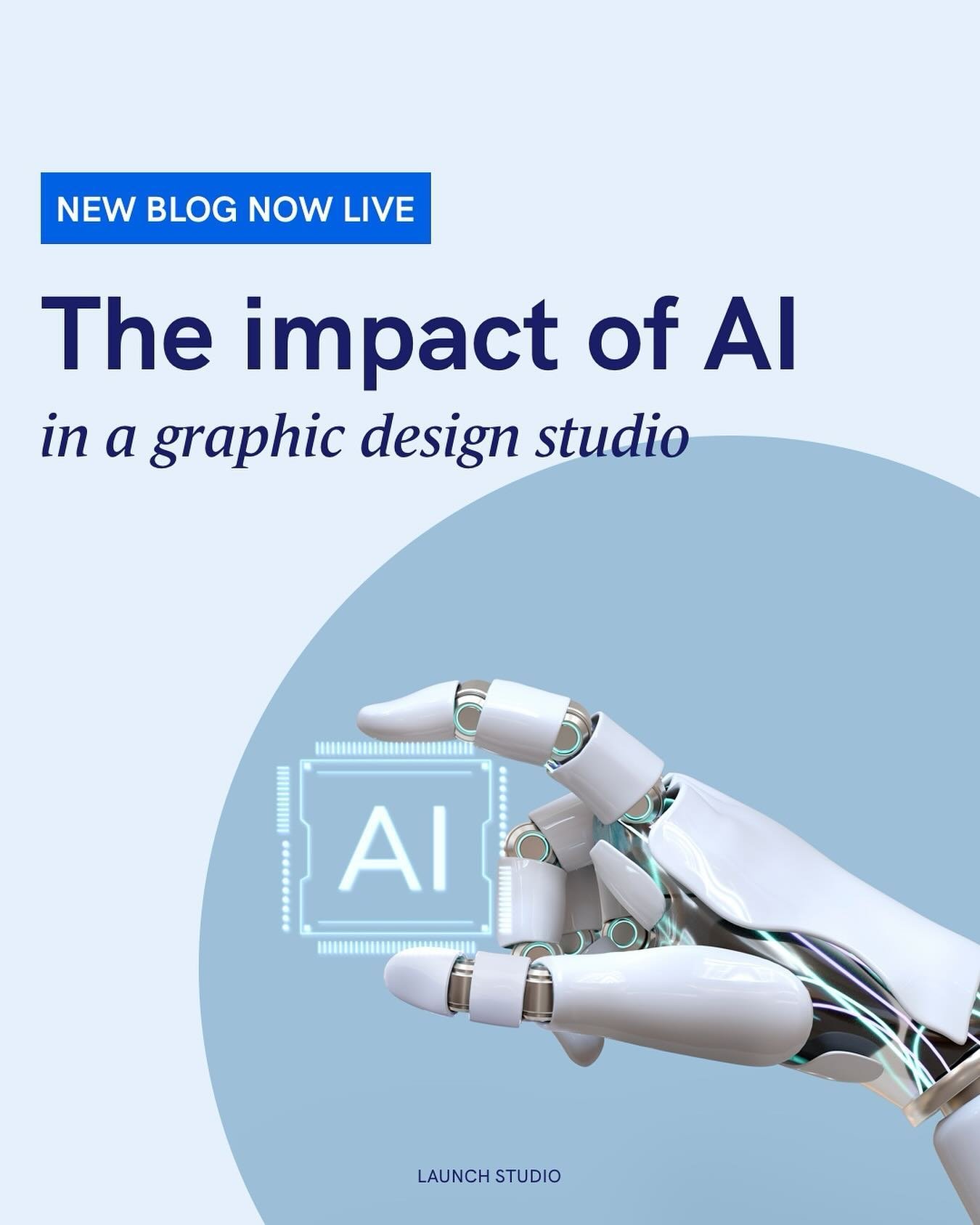 AI is one of the hottest topics of conversation at the moment, sending shockwaves through all industries.

We&rsquo;ve written a blog which discusses why as a studio we lean in to its capabilities as a support function to help elevate what we do, rat