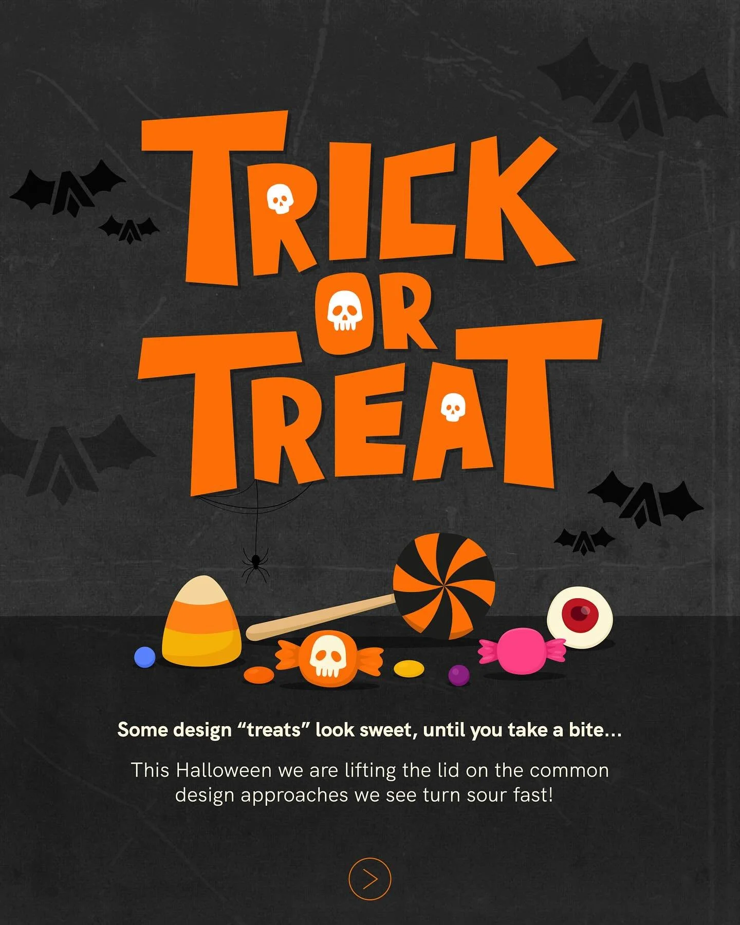 🎃 Trick or Treat?

Not every sweet deal on the surface, turns out to be a treat.

This Halloween, we&rsquo;re lifting the mask on design shortcuts that may look tempting, but are actually a crafty trick for your business.

#Halloween #Marketing #Bra