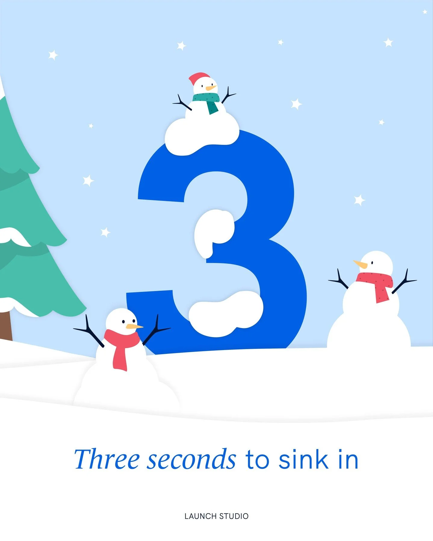 ⏱️ Three seconds to sink in

Your website has seconds to make sense. If people can&rsquo;t immediately see what you do, they move on, often to a competitor who&rsquo;s made it clearer.

Our Festive Fix is the quickest way to test how your website lan