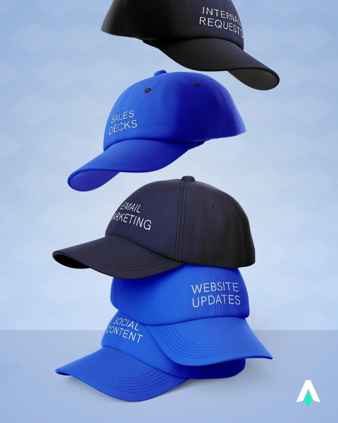 🙋 Carrying the entire company's brand solo? 

That often means responsibility for things like: 

🔹 Website updates 
🔹 Creating or chasing content 
🔹 Pulling sales decks and case studies together 
🔹 Thinking up campaign ideas, then executing them