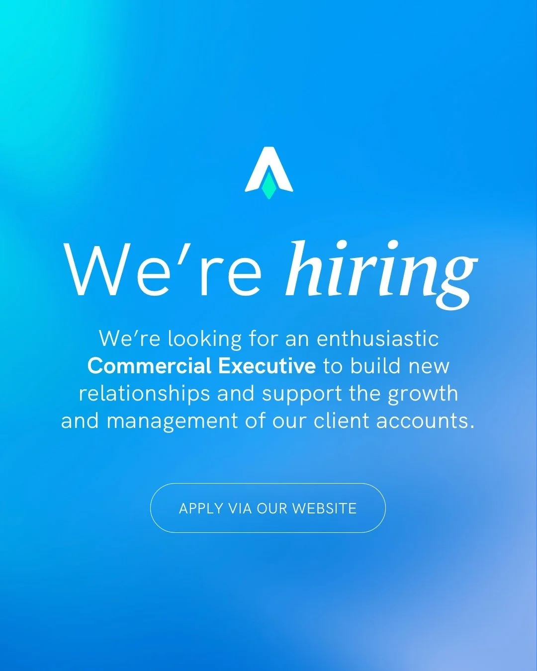 📢 We&rsquo;re hiring a Commercial Executive

We&rsquo;re looking for a commercially minded team player to join us in a new role here at the studio. You'll be focusing on identifying opportunities, starting conversations and helping turn them into on