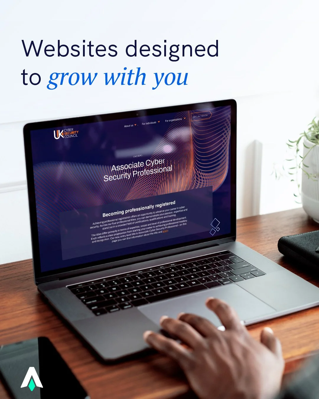 ↗️ Your website can grow as your business does

We design and build sites in all shapes and sizes, from those set up to drive enquiries through to those focused on showcasing your work. 

Our sites always start with setting the right foundations, cle