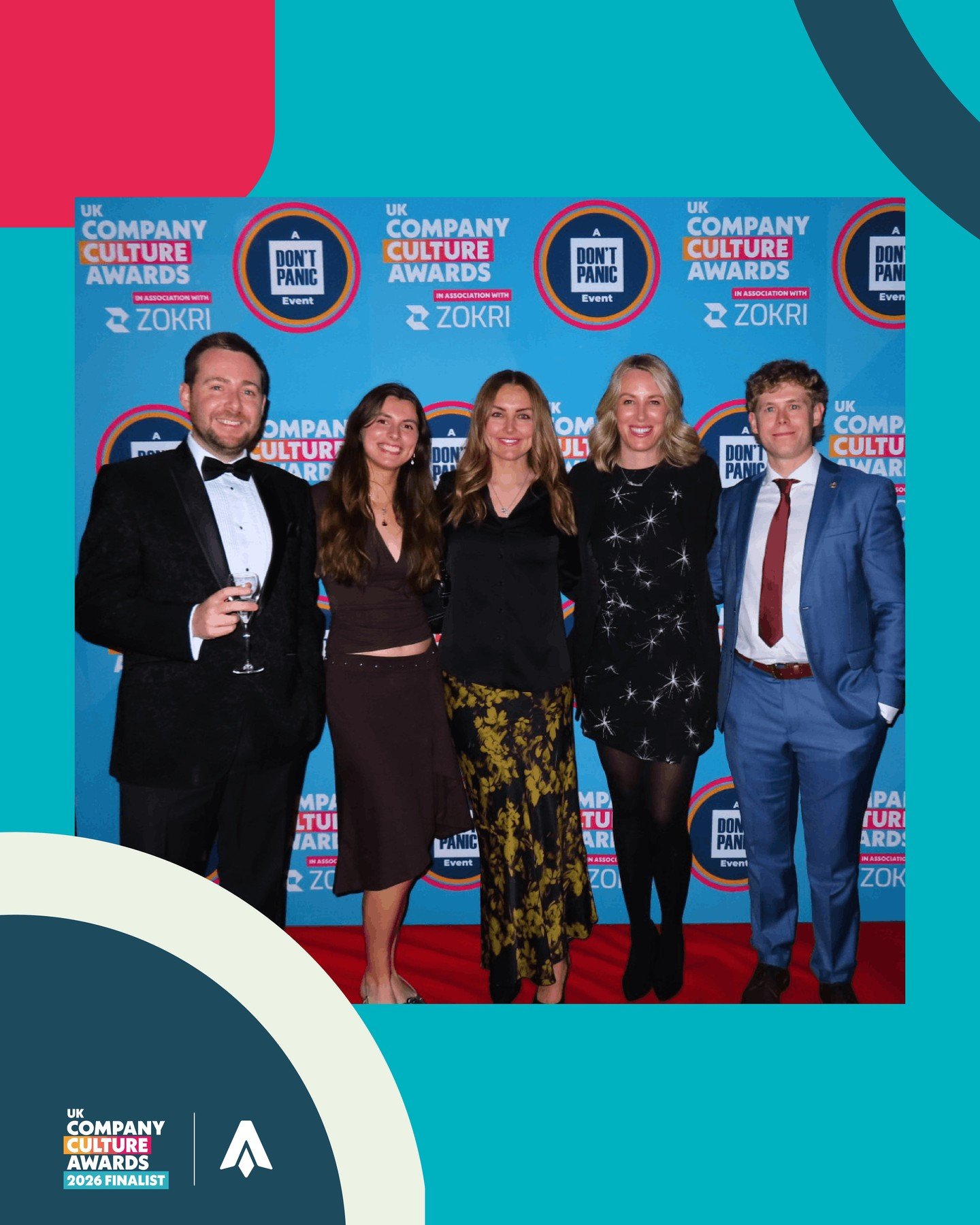 🥂 A brilliant night of celebration for Team Launch

Last night was a fantastic evening for the studio at the UK Company Culture Awards, where we were recognised as finalists for both Best Team Culture and, specifically for Charlotte, the Leadership 