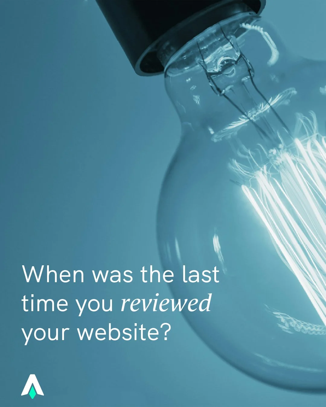 🧐 When was the last time you reviewed on your site?

It&rsquo;s important to regularly check your website is still working for your brand. Quite often, businesses grow or refine what they offer, but the website stays exactly the same.

A quick and s