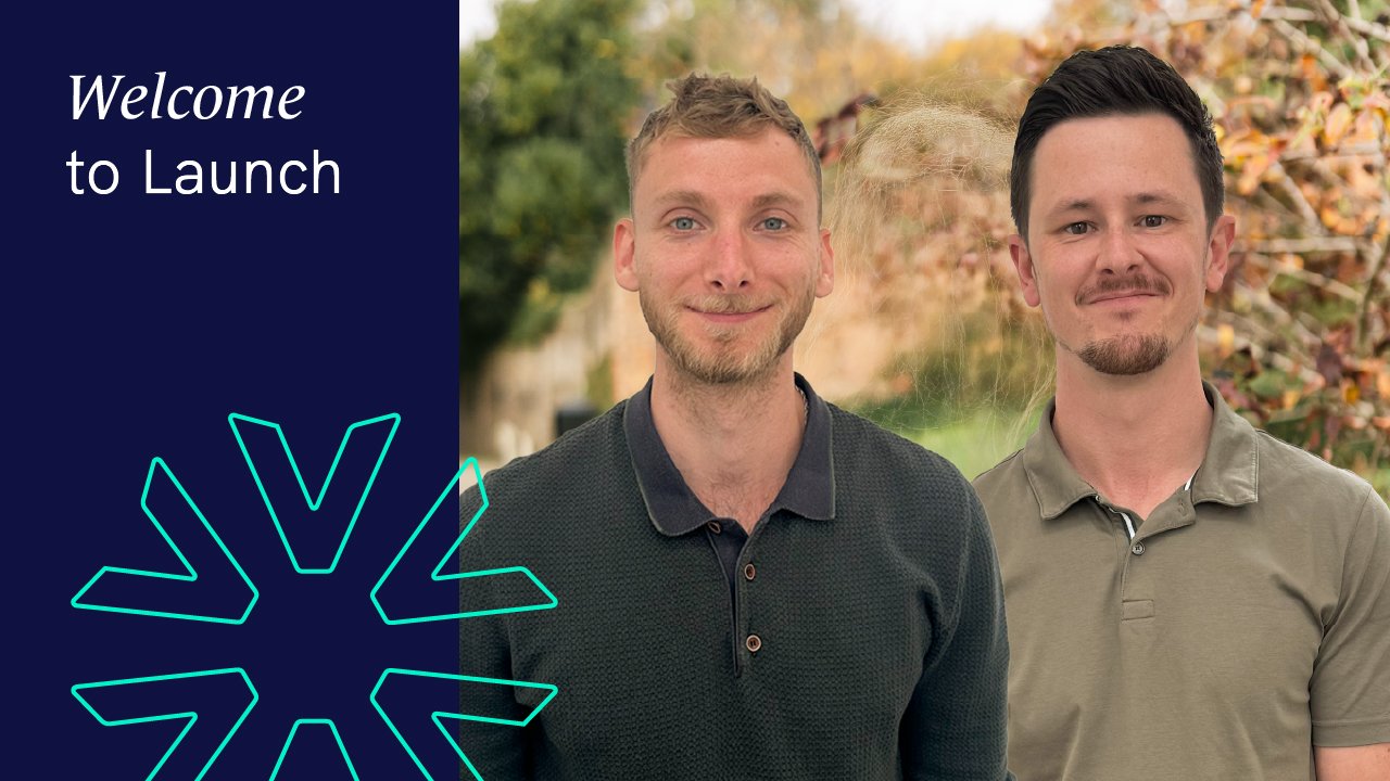 Welcoming Darren and Chris to Launch Studio