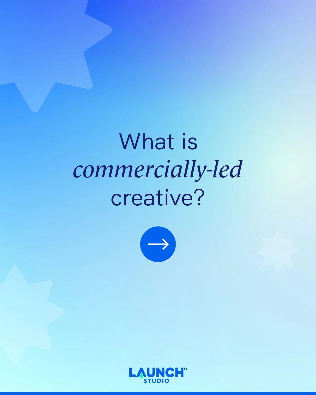 💭 What is commercially-led creative? 

When we talk about commercially-led creative, what we mean is design that directly helps you sell, messaging that aligns with your goals, campaigns that connect with your customers, and creative that&rsquo;s ti