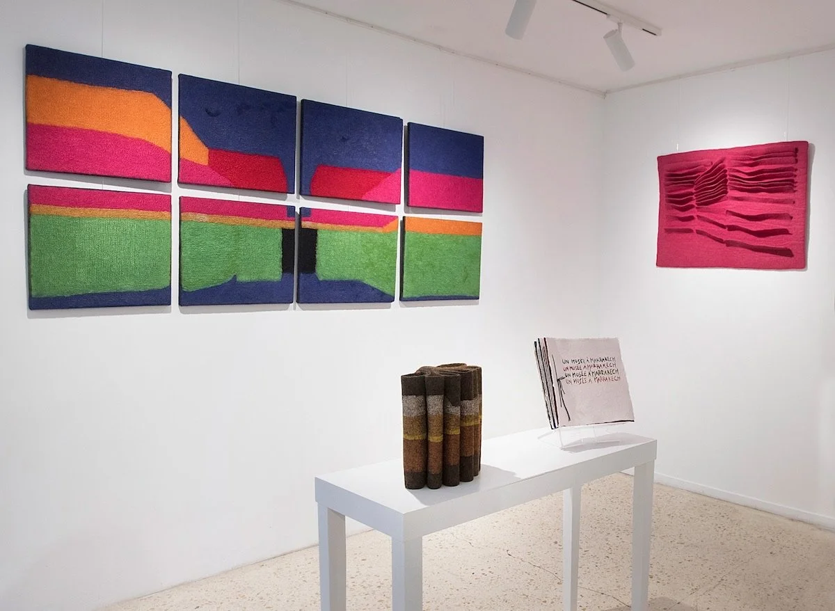 Un musée à Marrakech, Showroom Oh My Laine, Paris, septembre 2025 - crédit photos : Zoe Forget