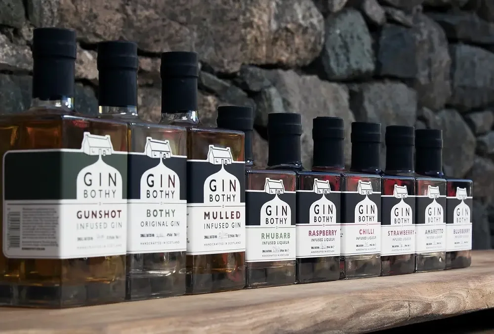 Gin Tasting at the Gin Bothy