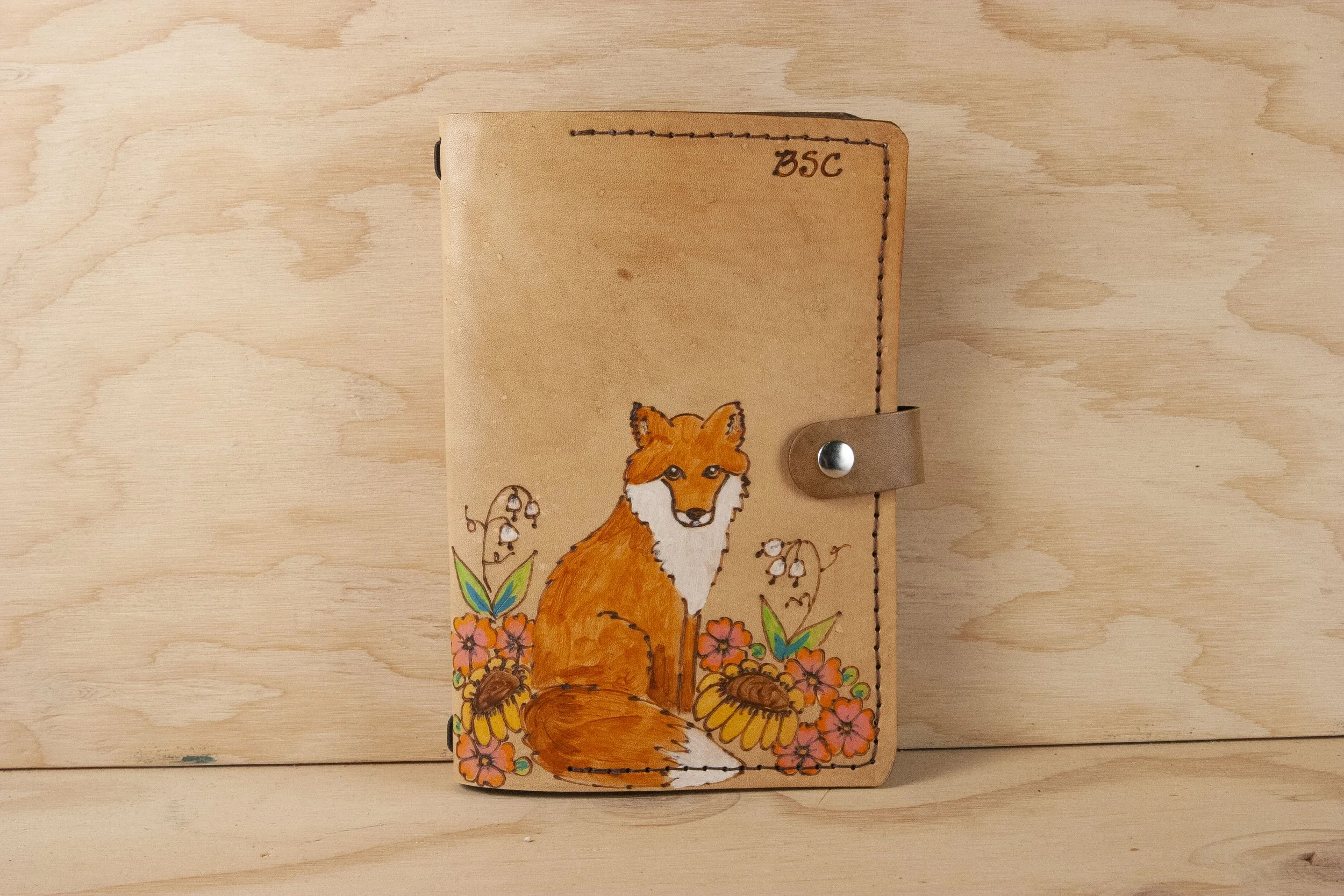 Custom Fox Travelers Notebook
