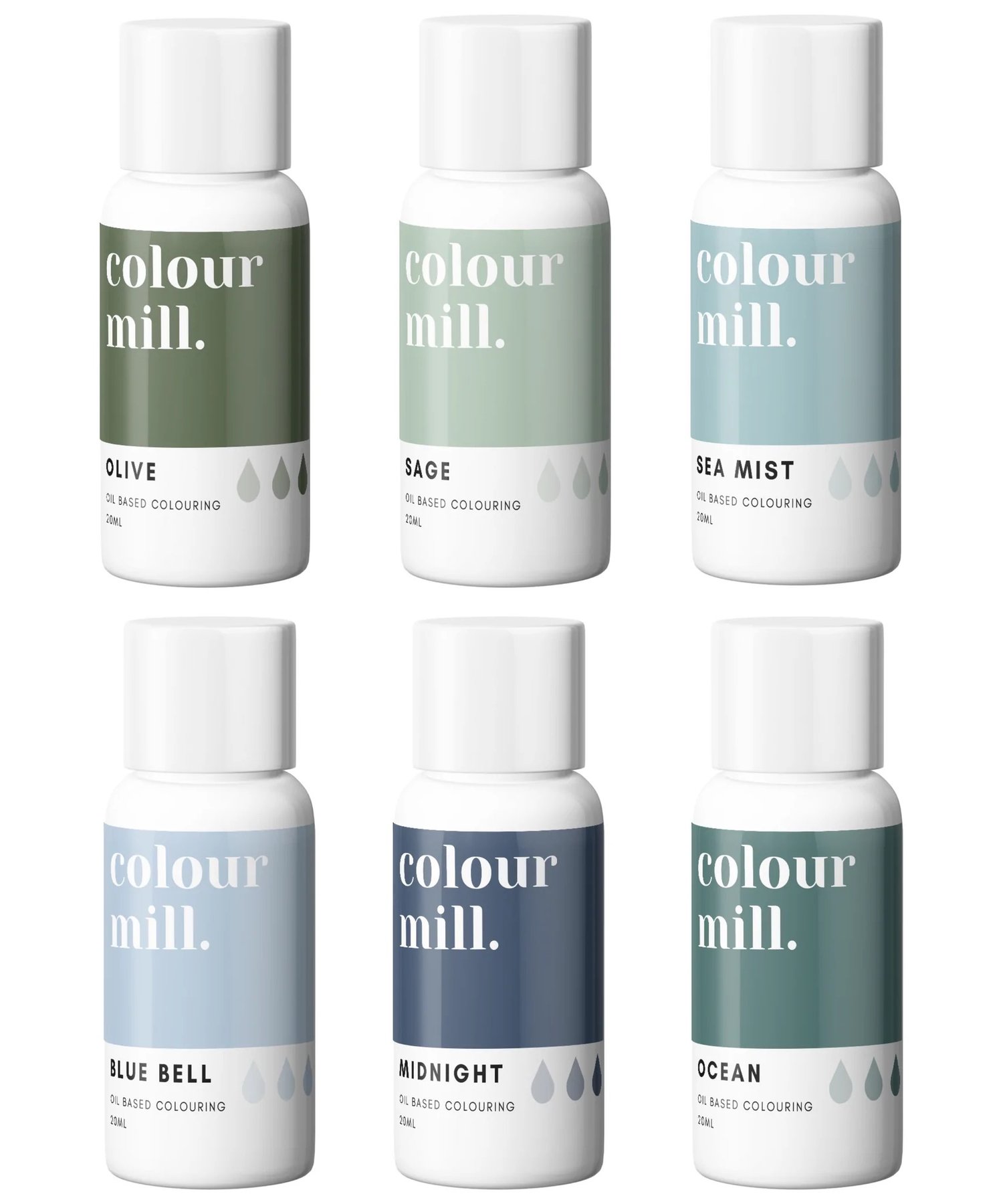 Colour Mill Oil Based Food Coloring 20ML — The Sweet Hustle