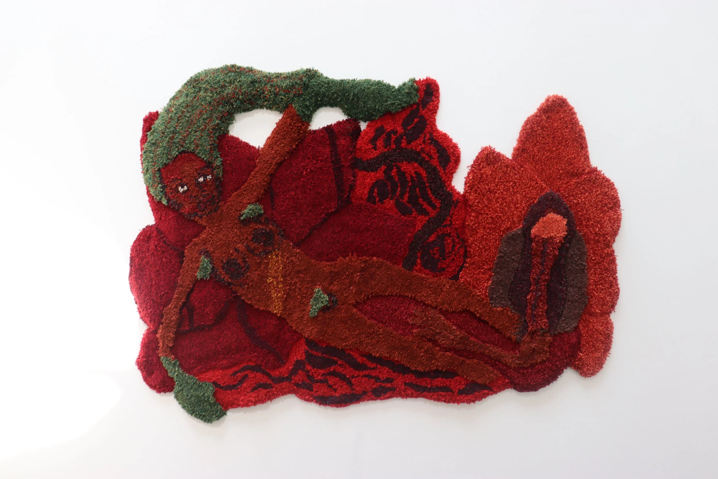 Womb Tide, approx. 170 x 110 cm, 2024