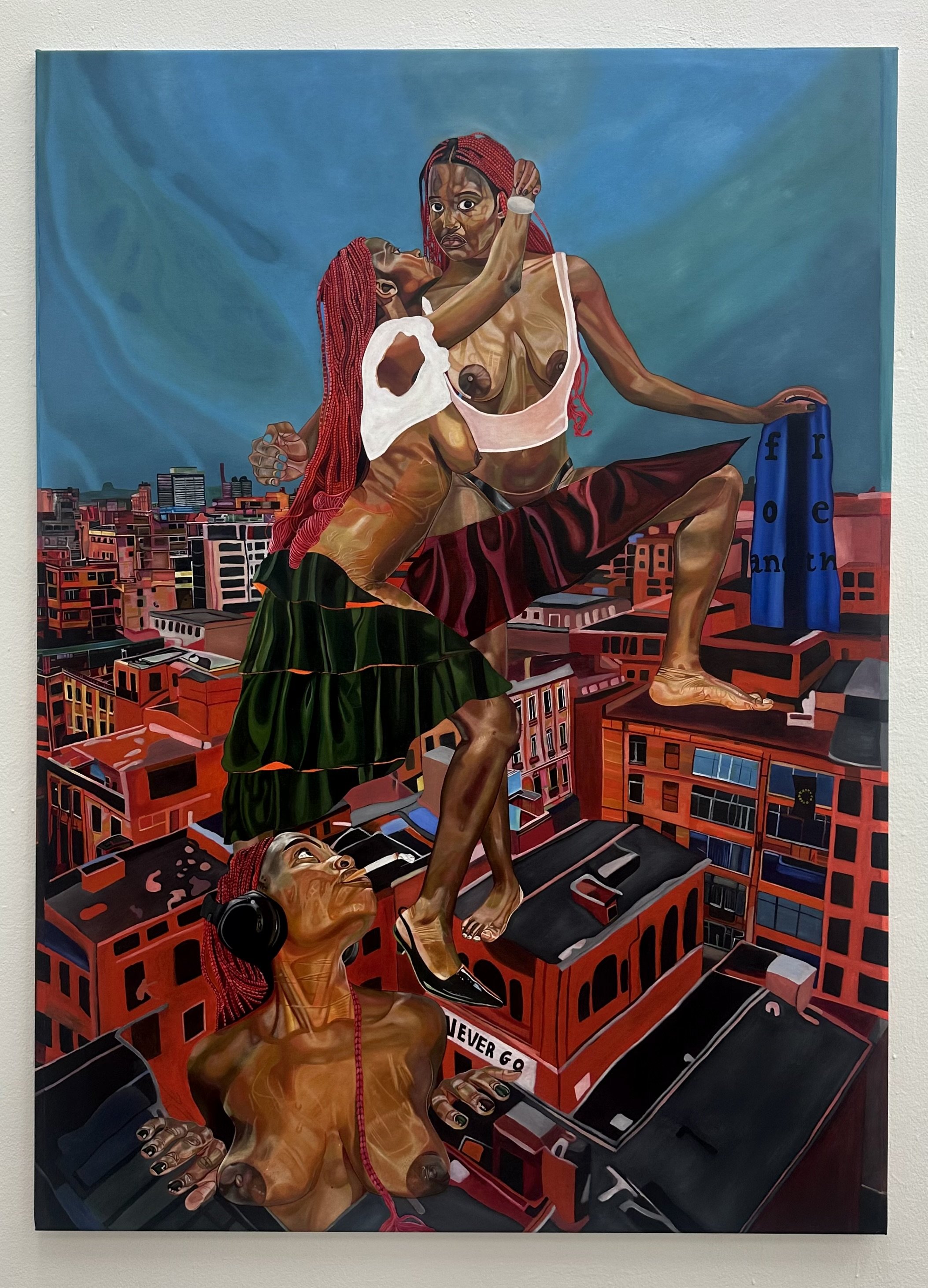 I REFUSE TO ABANDON MY BODY TO BE LOVED, 180 x 130 cm, 2025-2026
