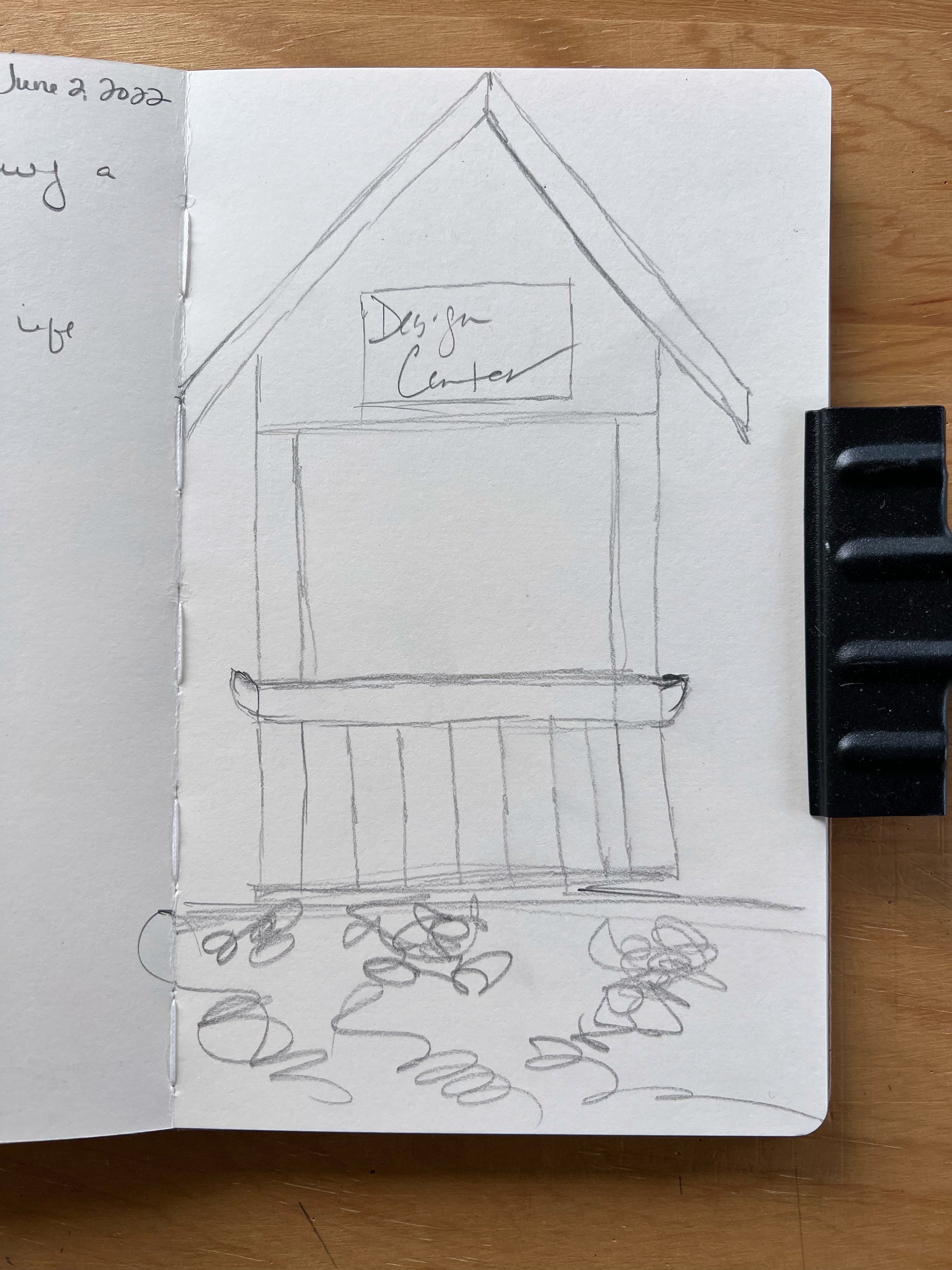 June 2, 2022 - Sketched from a photo