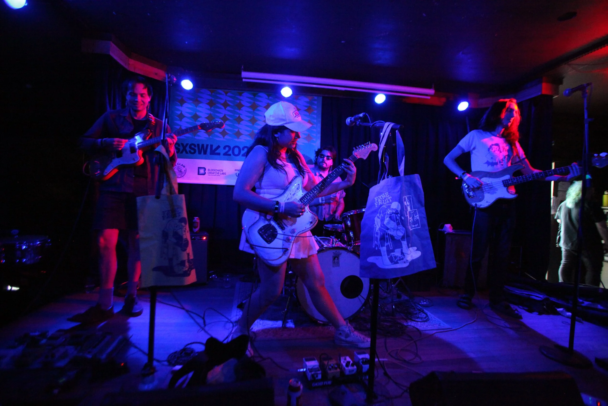 Hannah D'Amato and Alex Post from Fake Fruit