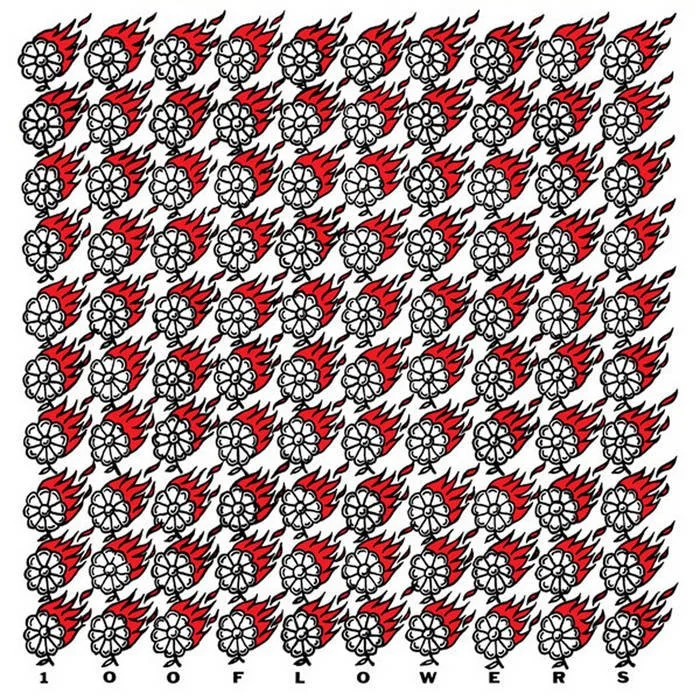 100 Flowers self titled album cover