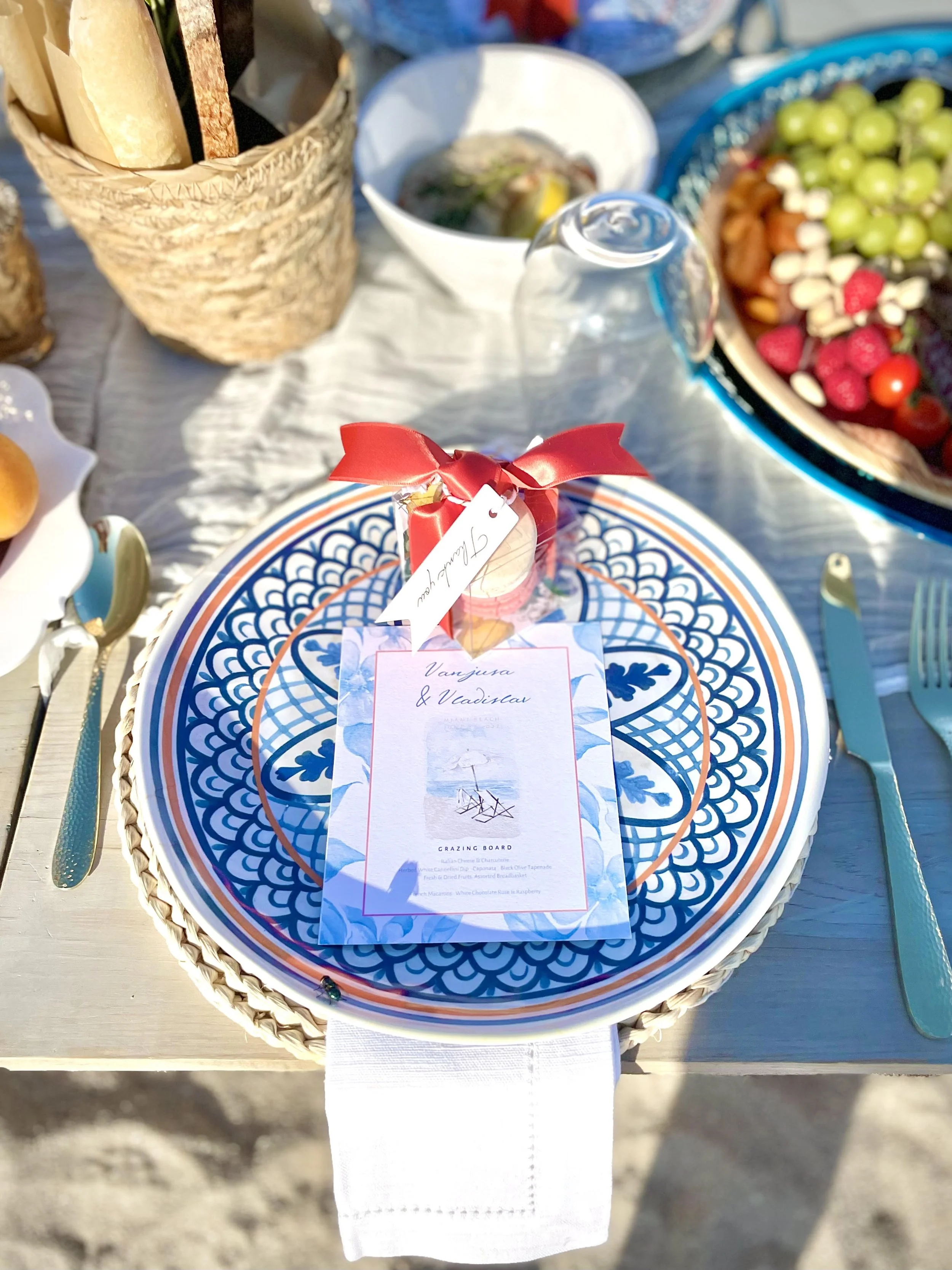 CORFU - Classic Beach Picnic — Paspalum Designs