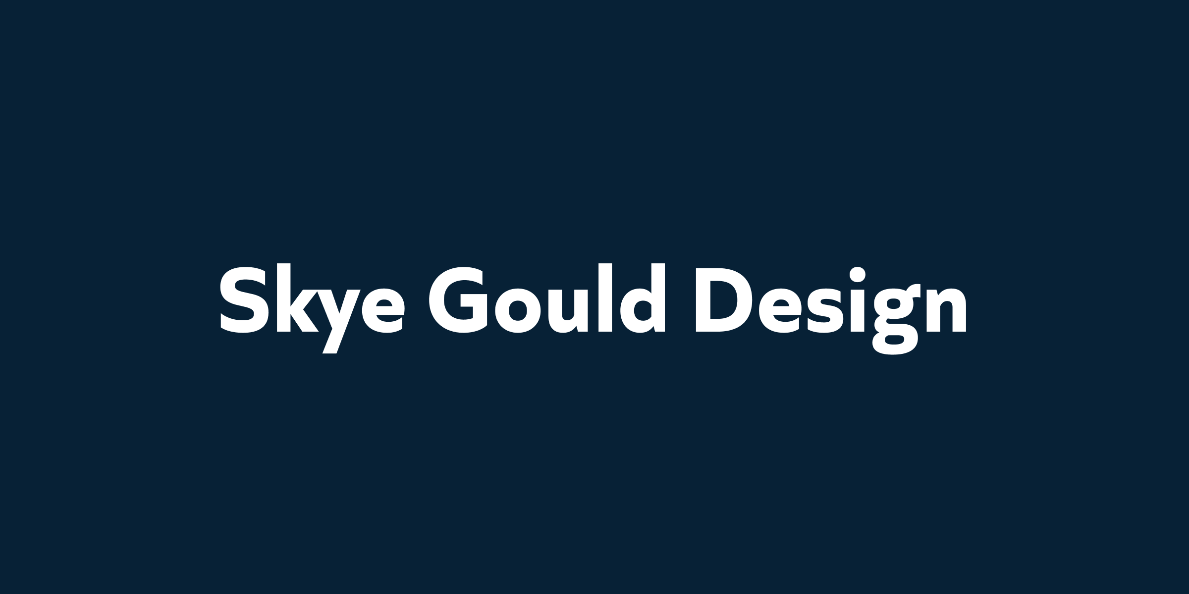 Skye Gould : Award-Winning Web Design, Graphics, and Data Visualizations, image size:2400x1200