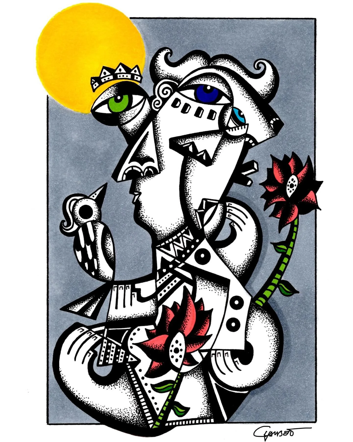 Can you believe we&rsquo;re already in month four of the Cubist Print Club? The club is continuing to grow each month and honestly I&rsquo;m so humbled by how many people have signed up. Thank y&rsquo;all so much. 🙏🏻❤️🙏🏻

Octobers exclusive hand 