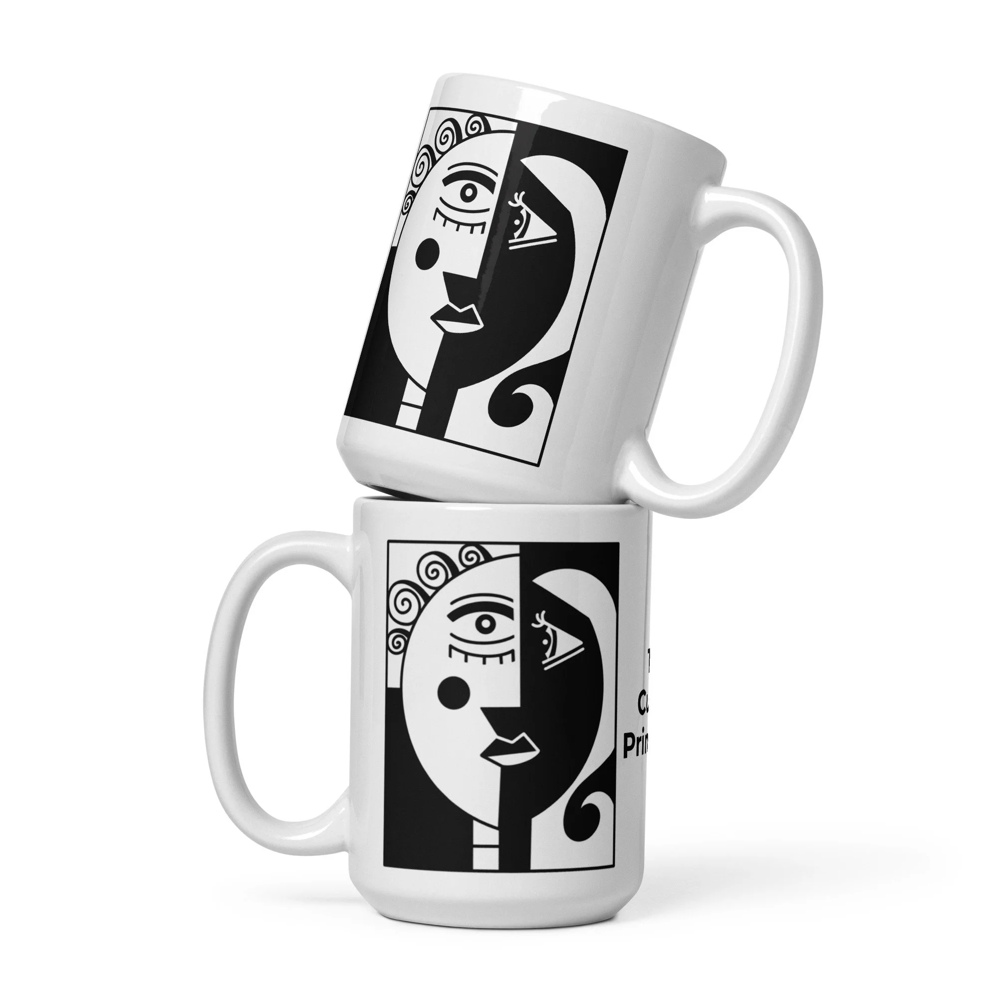 The Cubist Print Club 15oz mug