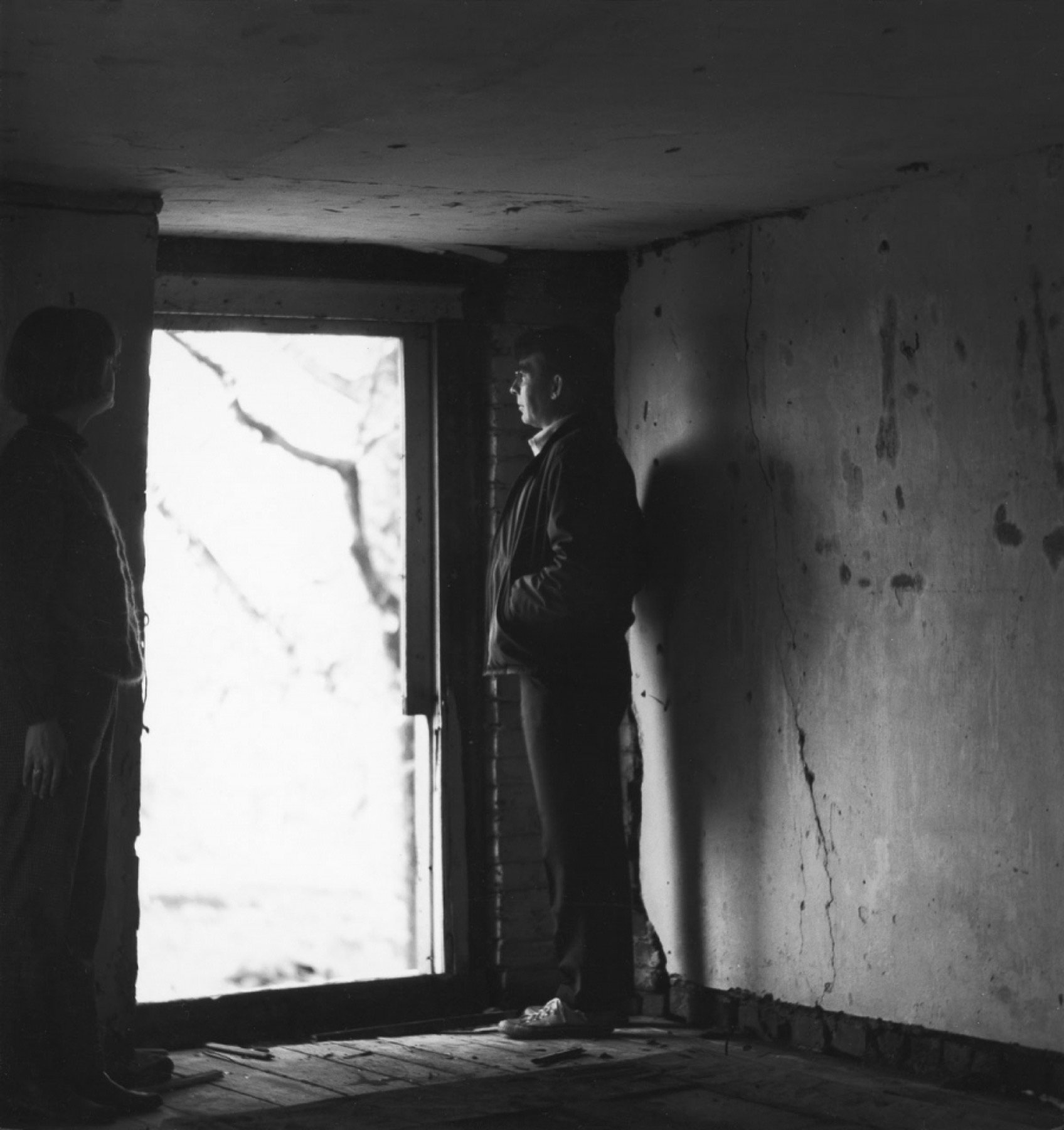 Brian Blanchfield's "Coming Up with Guy Davenport." | ISSUE 96, SPRING 2017
MARCH 31, 2017 |
Image: Guy Davenport and Unidentified Woman in Darkened Room, Looking Through Doorway (1966), photograph by Ralph Eugene Meatyard © The Estate of Ralph Eug