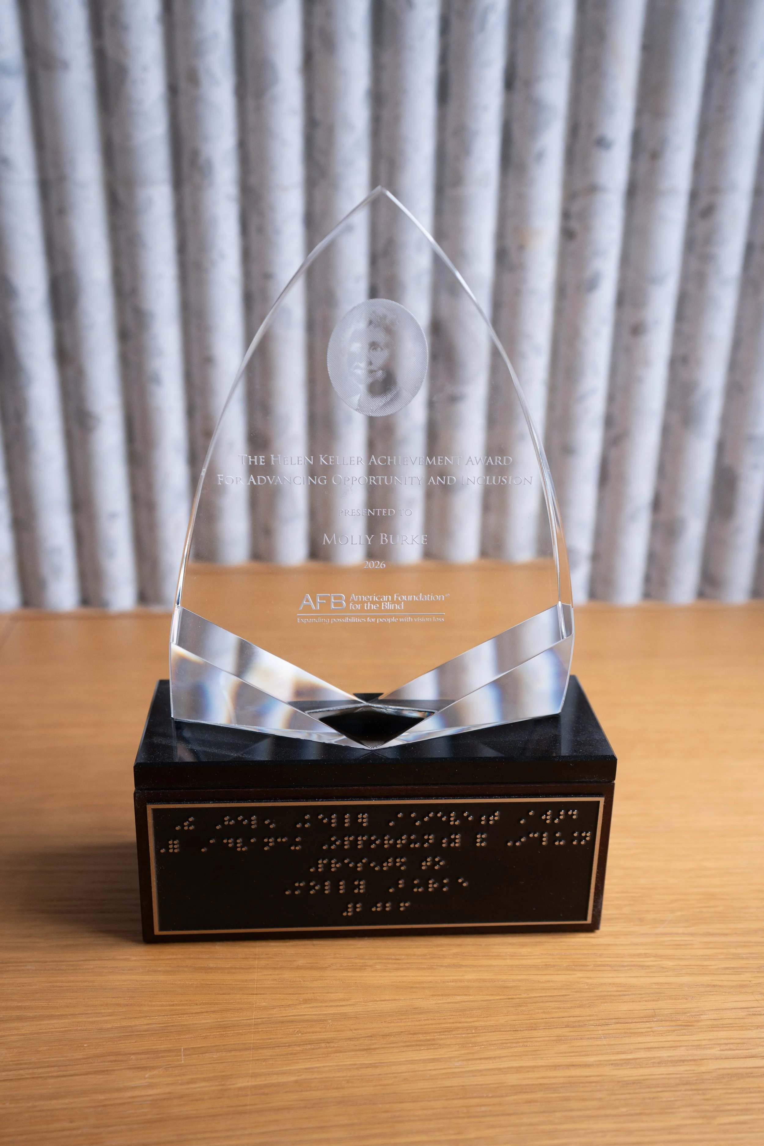 Helen Keller Achievement Award