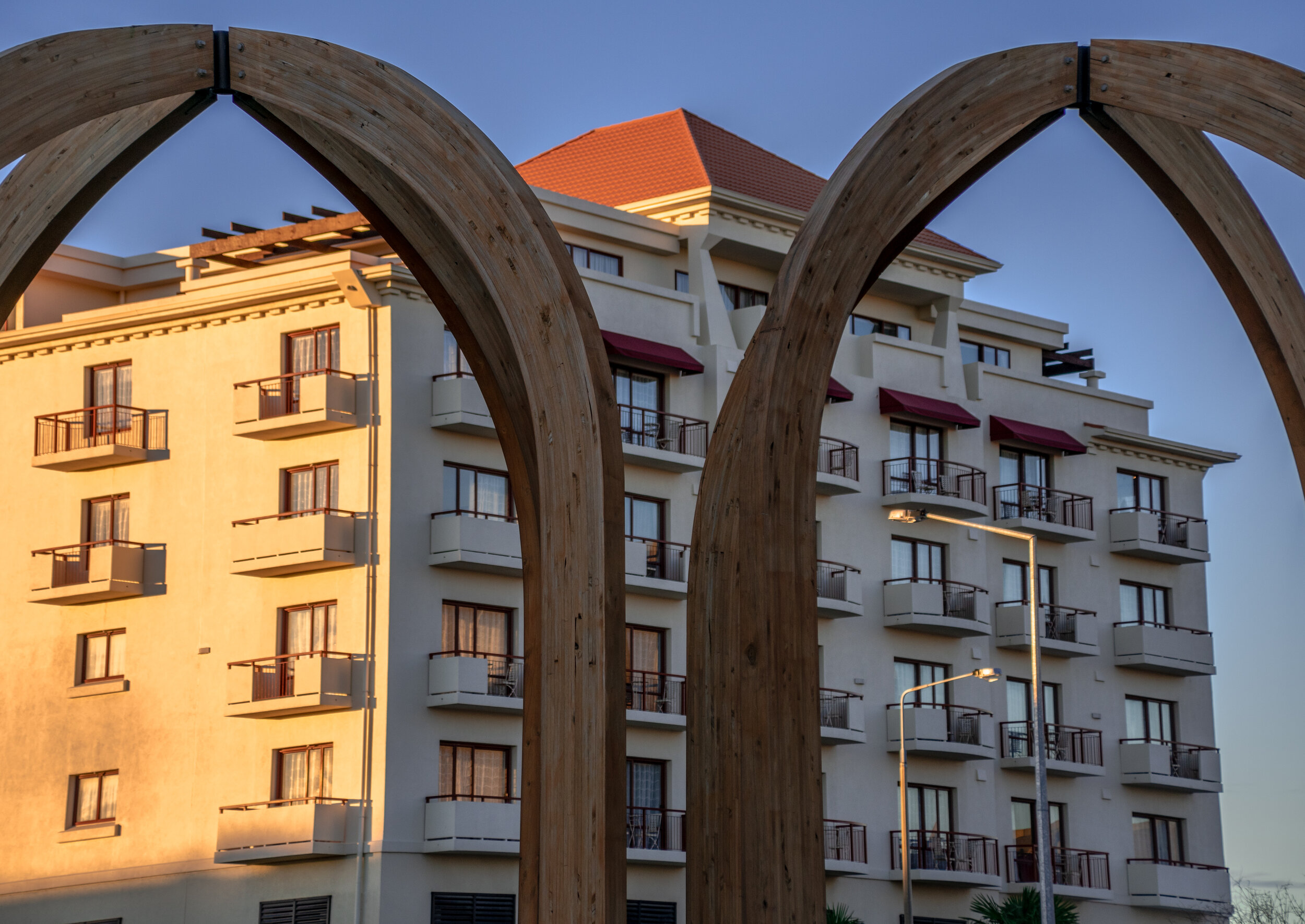 View of Fino Hotel & Suites from The Arcades Project