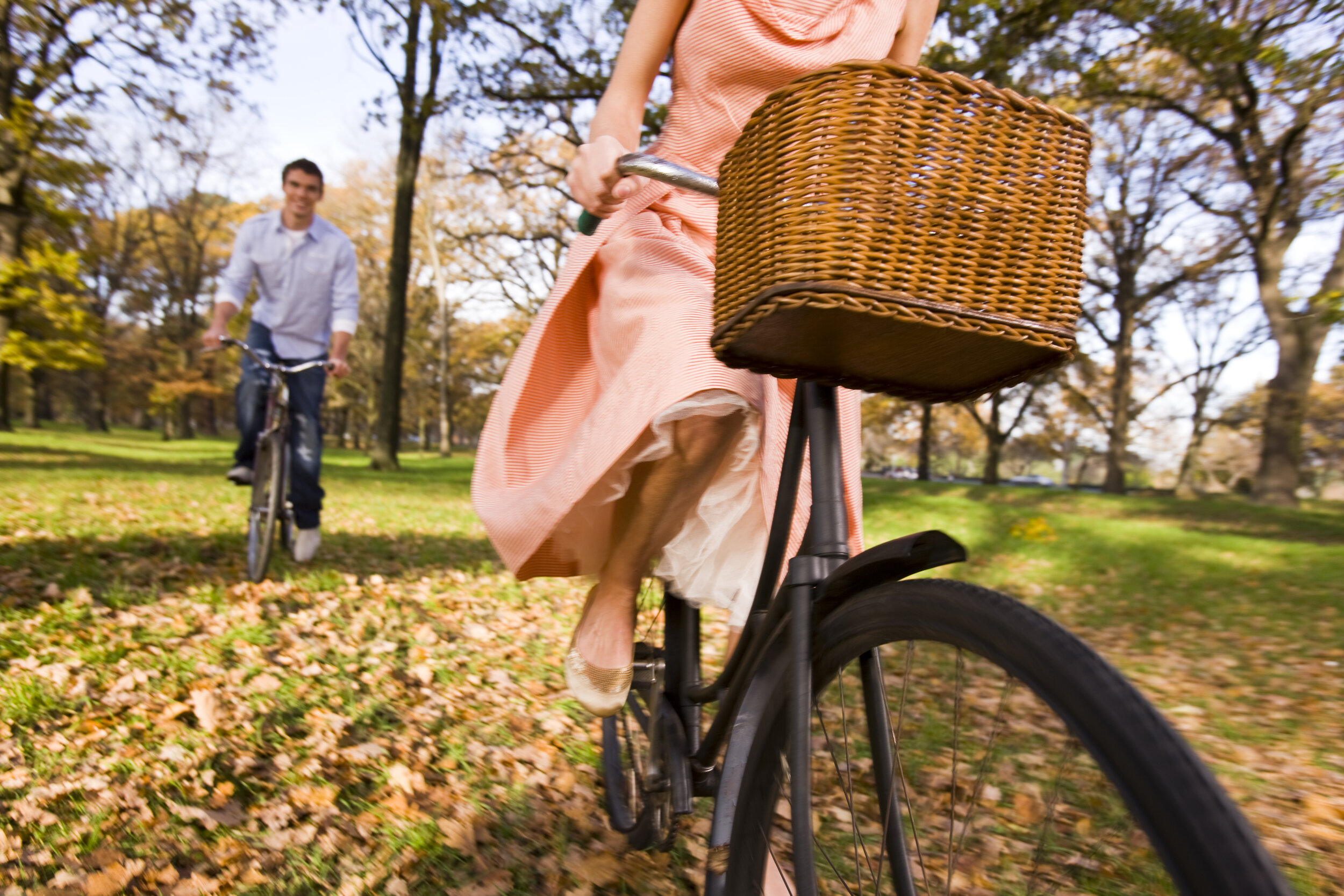 Cycling in Hagley Park