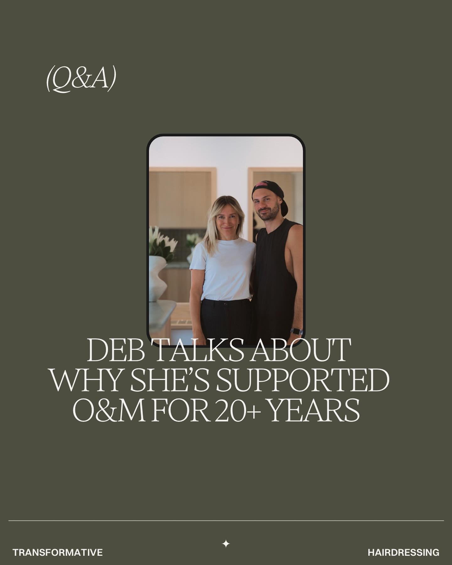 There&rsquo;s just so much to love about @originalmineral and Deb saw this from their humble beginnings. 

She talks about her journey towards safer hairdressing with our socials manager, Fleur @thesocialchateau 

✨ O&amp;M were pioneers of health fo
