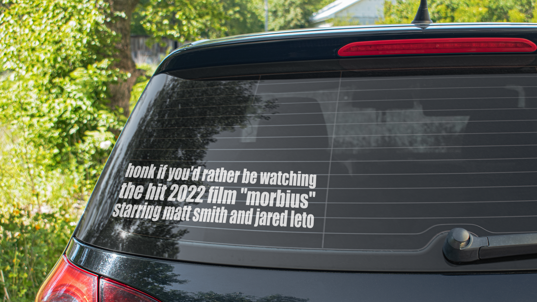 I’d Rather be Watching Morbius Decal