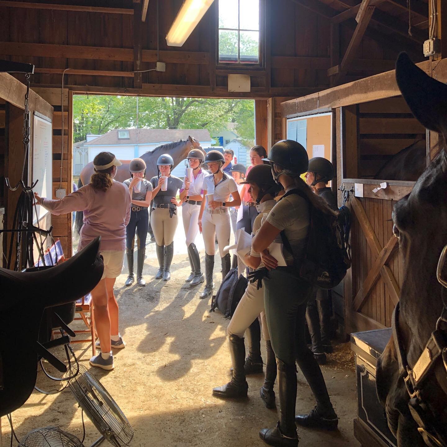 It&rsquo;s Gladstone Cup day💪🏻 Everyone is focused in on our game plan for our first day of the 2021 Adequan / USEF Junior Hunter National Championship - East Coast🏆 We&rsquo;re excited to be back at Brandywine this week!⭐️