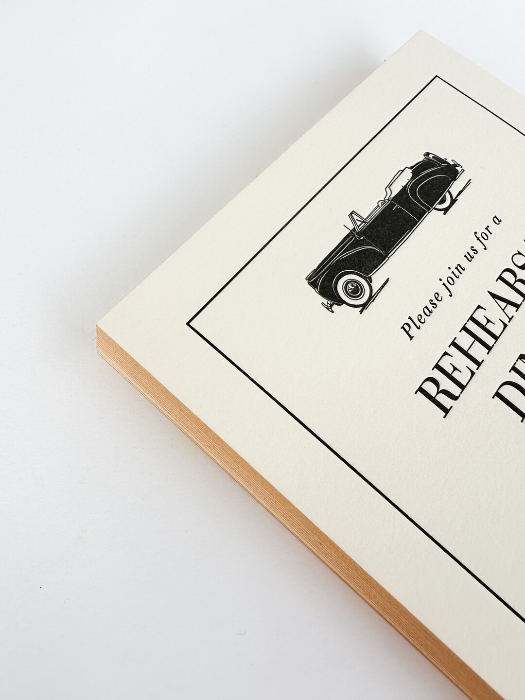 Vroom vroom 💨✨ #beepbeep ⁣

#letterpress #letterpressinvitations #rehearsaldinner #getawaycar #charlestonwedding #charlestonbride #charlestonsc #thedewberry #rehearsaldinnerinvitations 

Car: @__shelbyhamilton