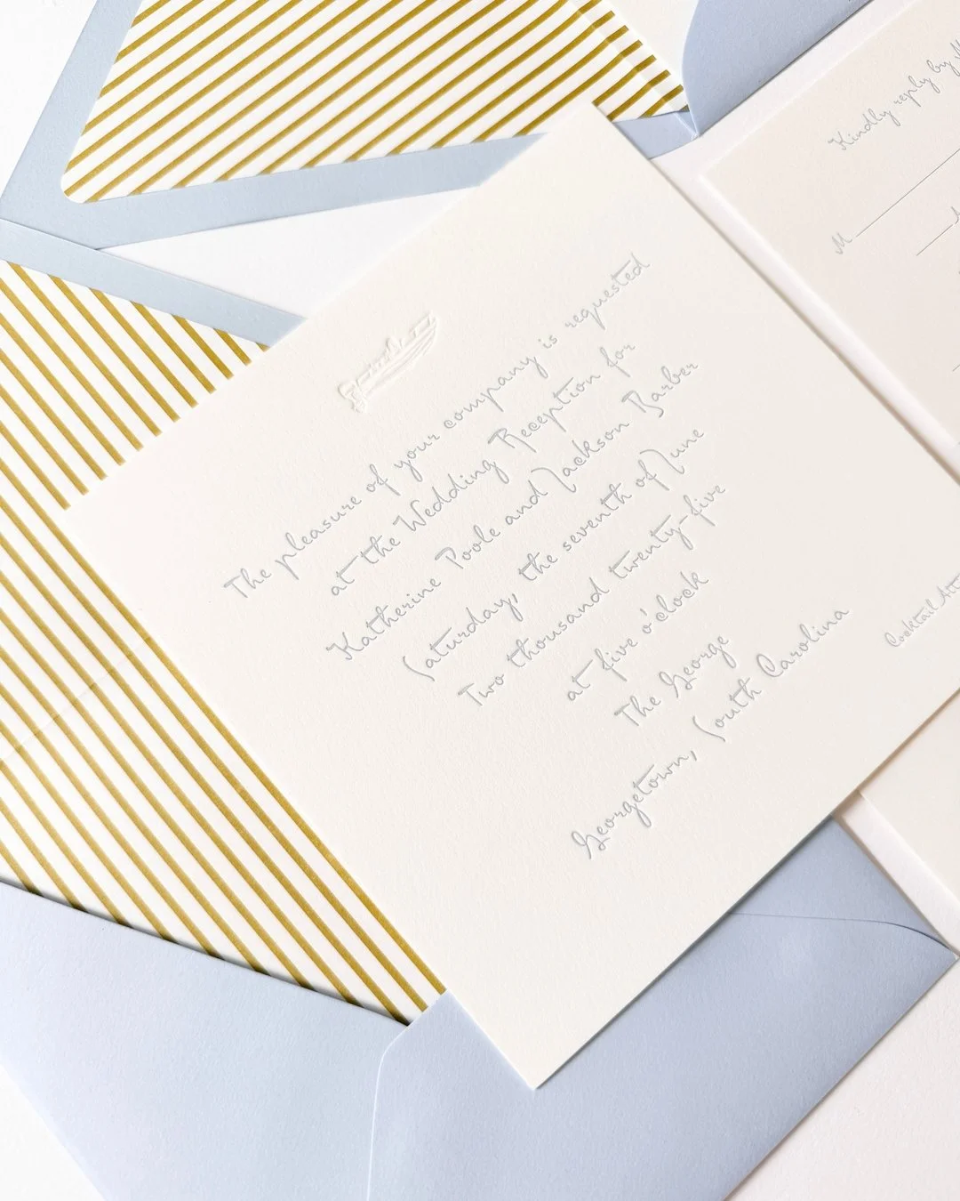 Blind debossed whalers 😎 🚤

#weddinspo #weddinginspiration #weddinginvitations #invitations #stationery #letterpress #letterpressinvitations #paperinspo #luxuryinvitations