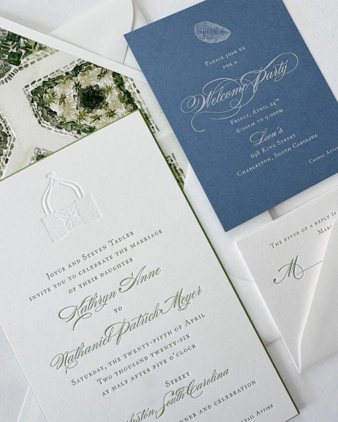 An intimate garden wedding 🌿 

@gatheringevents

#envelopeart #envelopeliner #letterpress #letterpressinvitation #charlestonweddings #blinddeboss #luxuryinvitations #luxuryweddings #weddinginvitations #invitations #springweddinginvitation #weddingpa